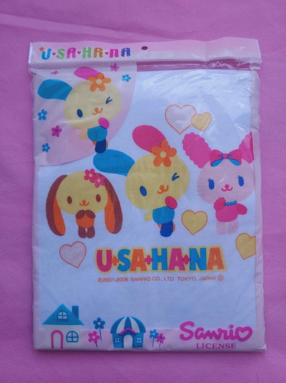 U•SA•HA•NA  Usahana Sanrio vtg long sleeve cute dolls pattern tee top shirt
